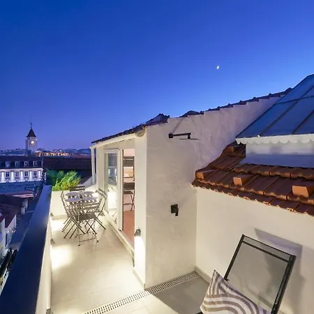 Terrace&shower River View.